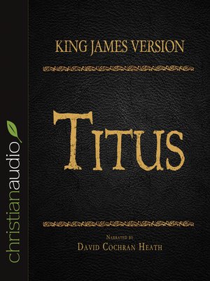 cover image of Holy Bible in Audio--King James Version